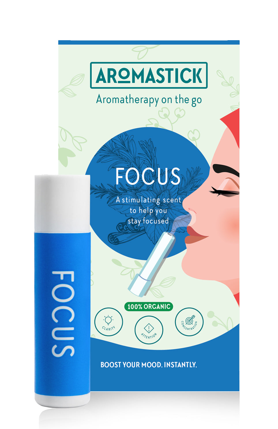 Aromastick Natural Inhaler Focus